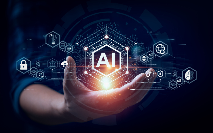 AI 解決方案 服務圖示